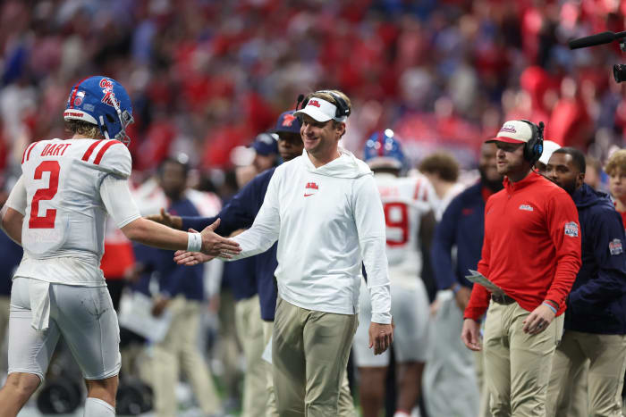 Jaxson Dart, Lane Kiffin